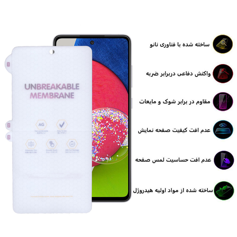محافظ صفحه نمایش مات بوف مدل HgM15 مناسب برای گوشی موبایل سامسونگ Galaxy A52s/A51 5G