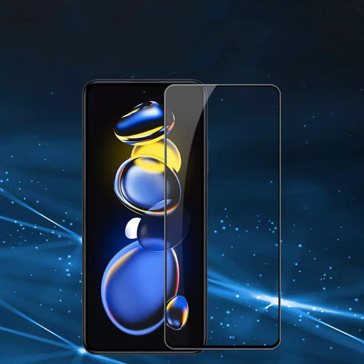 محافظ صفحه نمایش 5D بوف مدل Super Power-G مناسب برای گوشی موبایل شیائومی Redmi Note 11T Pro/Note 11T Pro Plus/Poco X4 GT 5G/K50i 5G