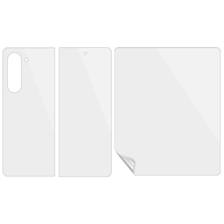 محافظ صفحه نمایش بوف مدل Hg01 مناسب برای گوشی موبایل سامسونگ Galaxy Zfold2 به همراه محافظ پشت گوشی