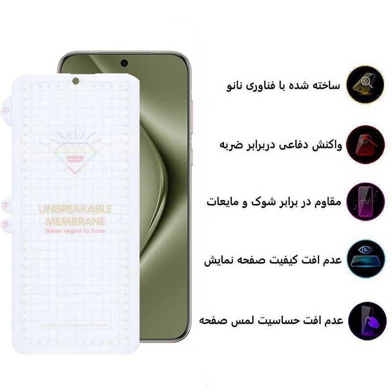 محافظ صفحه نمایش بوف مدل Hydrogel-G مناسب برای گوشی موبایل هوآوی Pura 70 Pro/ Pura 70 Ultra / Nova 12S/ Nova 12i / Mi 12 Pro
