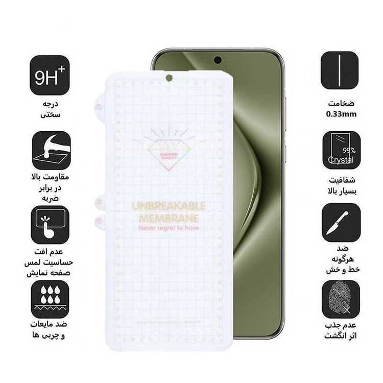محافظ صفحه نمایش بوف مدل Hydrogel-G مناسب برای گوشی موبایل هوآوی Pura 70 Pro/ Pura 70 Ultra / Nova 12S/ Nova 12i / Mi 12 Pro