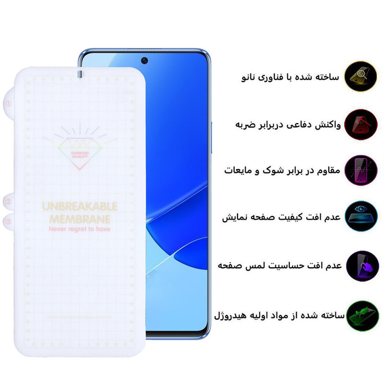 محافظ صفحه نمایش بوف مدل Hydrogel-G مناسب برای گوشی موبایل هوآوی Nova 9 Se /آنر 50 Se / شیائومی 12 Pro