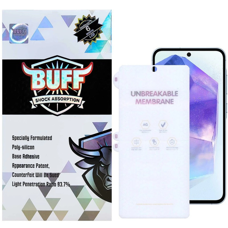 محافظ صفحه نمایش بوف مدل Hydrogel-Matte-Guarantee مناسب برای گوشی موبایل سامسونگ Galaxy S25 FE/ A55 / Mi 12 Pro
