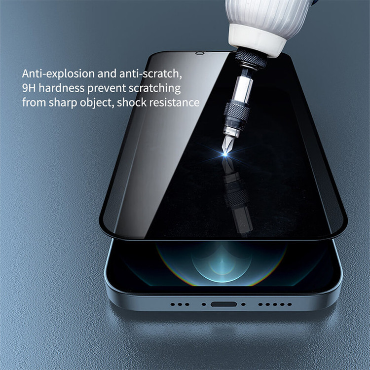 محافظ صفحه نمایش حریم شخصی بوف مدل Privacy Pro Plus-G مناسب برای گوشی موبایل اپل iPhone 13 / 13 Pro / 14