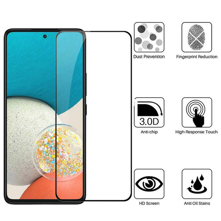 محافظ صفحه نمایش 5D بوف مدل F33-G مناسب برای گوشی موبایل سامسونگ Galaxy A53
