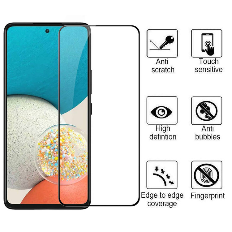 محافظ صفحه نمایش 5D بوف مدل F33-G مناسب برای گوشی موبایل سامسونگ Galaxy A53
