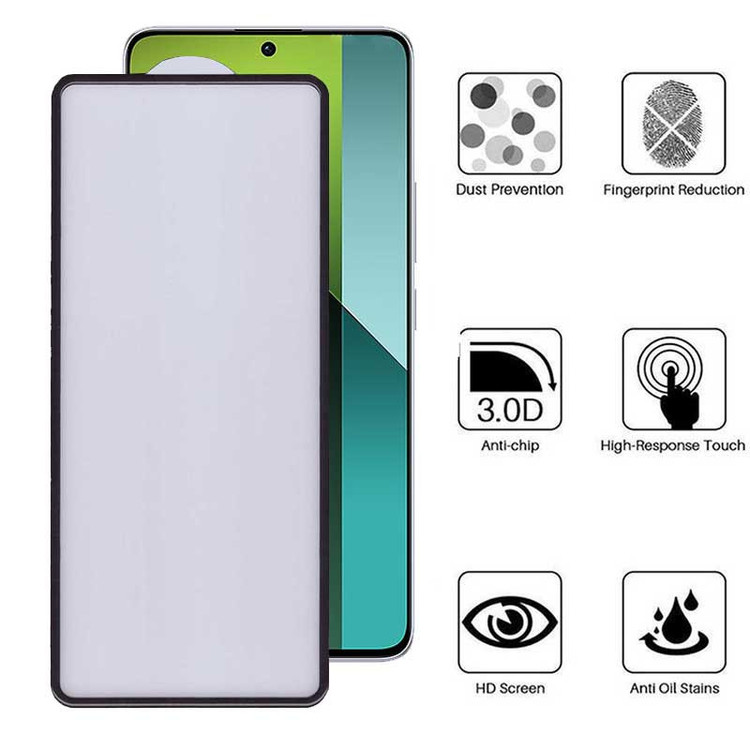 محافظ صفحه نمایش بوف مدل New AirBag-G مناسب برای گوشی موبایل شیائومی Redmi Note 13 4G / 5G / Note 13 Pro 4G / 5G / Note 13R Pro