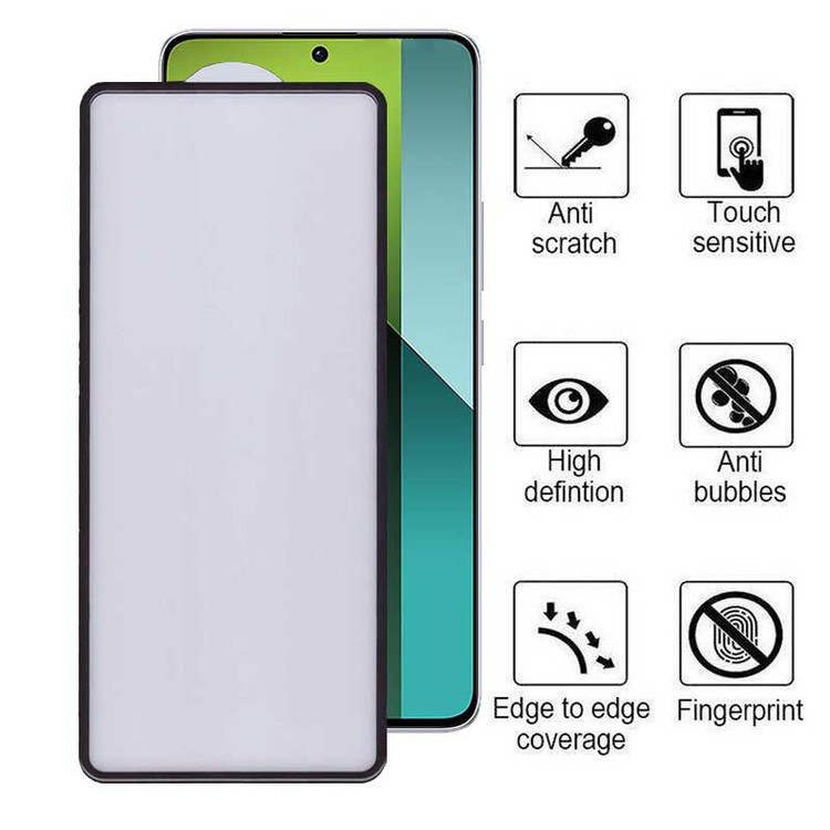 محافظ صفحه نمایش بوف مدل New AirBag-G مناسب برای گوشی موبایل شیائومی Redmi Note 13 4G / 5G / Note 13 Pro 4G / 5G / Note 13R Pro