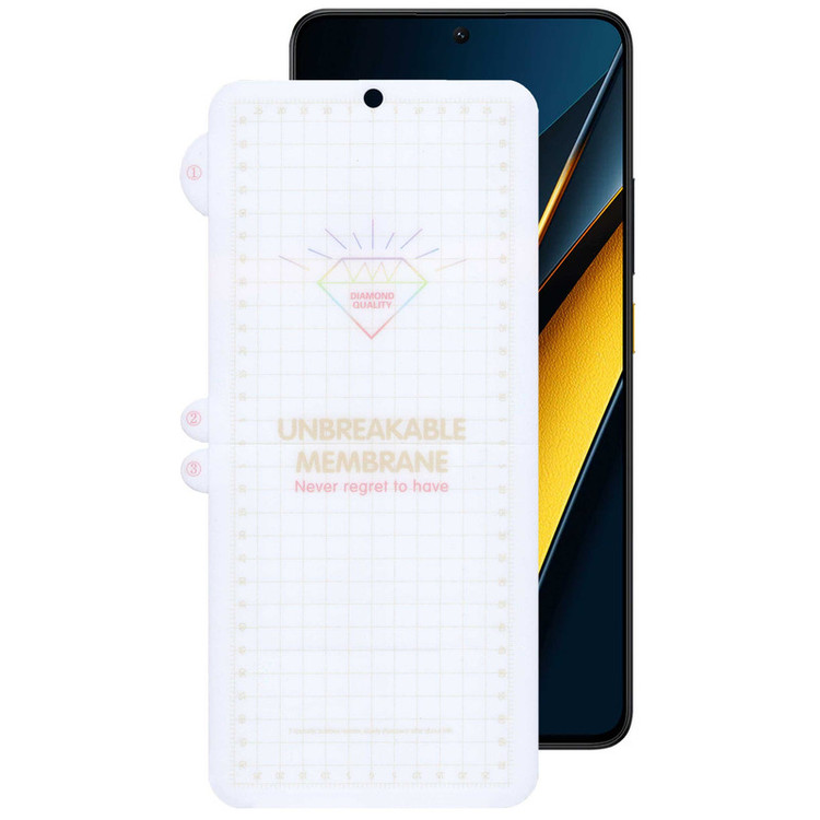 محافظ صفحه نمایش بوف مدل Hydrogel-G مناسب برای گوشی موبایل شیائومی Poco X6 Pro / X6 / M6 Pro 4G