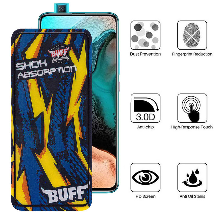 محافظ صفحه نمایش بوف مدل Shock-Shock-G مناسب برای گوشی موبایل شیائومی Redmi K30 Pro/K30 4G/K30 5G/K30 5G Racing/K30i 5G