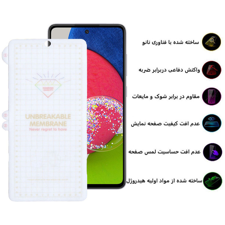 محافظ صفحه نمایش بوف مدل Hg01 مناسب برای گوشی موبایل سامسونگ Galaxy A52s / A51 5G