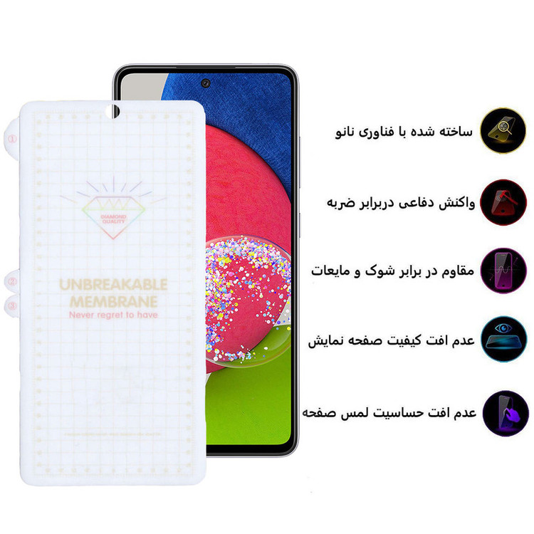 محافظ صفحه نمایش بوف مدل Hg01 مناسب برای گوشی موبایل سامسونگ Galaxy A52s / A51 5G