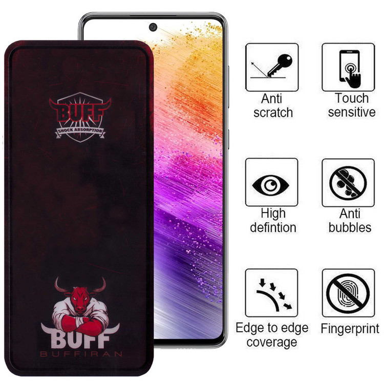 محافظ صفحه نمایش بوف مدل Muscle-Bull-G مناسب برای گوشی موبایل سامسونگ Galaxy A73 / A72 / A71 / A81