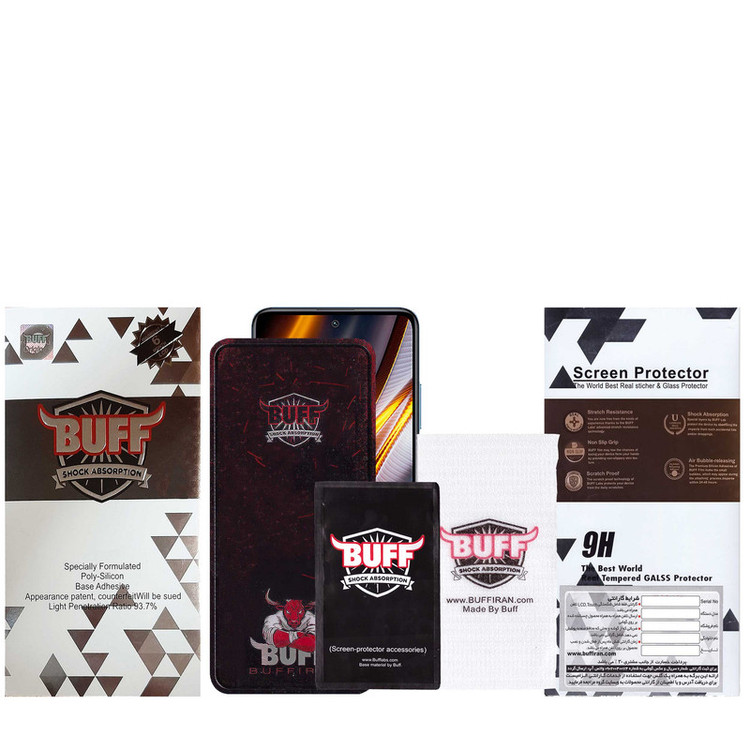 محافظ صفحه نمایش بوف مدل Muscle-Bull-G مناسب برای گوشی موبایل شیائومی Poco X4 GT/X3 GT/M4 Pro 5G/Redmi K50i/Note 11S 5G