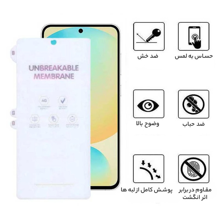 محافظ صفحه نمایش بوف مدل Hydrogel-Matte-G مناسب برای گوشی موبایل سامسونگ Galaxy S24 FE/ A55 / A35