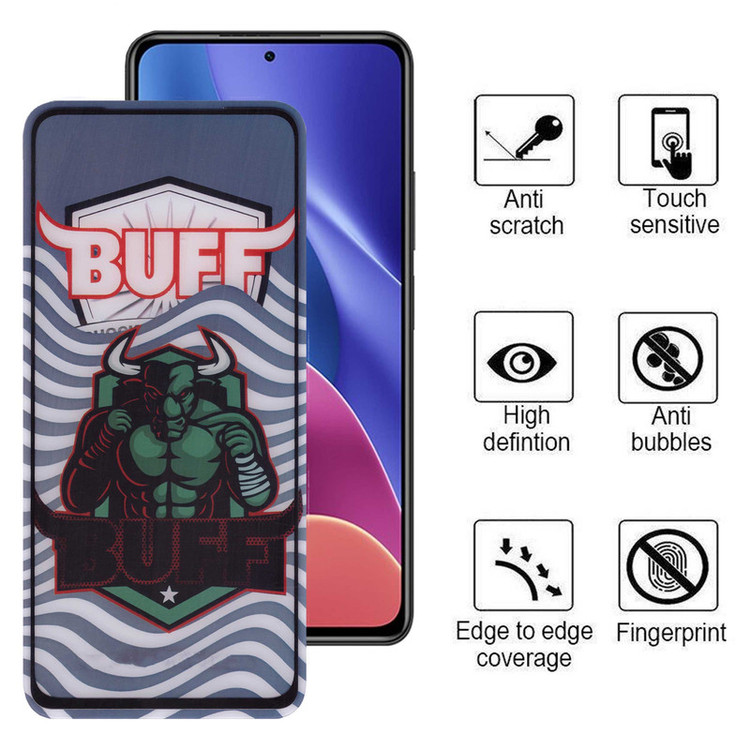 محافظ صفحه نمایش 5D بوف مدل Super Power-G مناسب برای گوشی موبایل شیائومی Redmi K40 Pro Plus/ K40 Pro/ K40S/ K40/ K40 Gaming