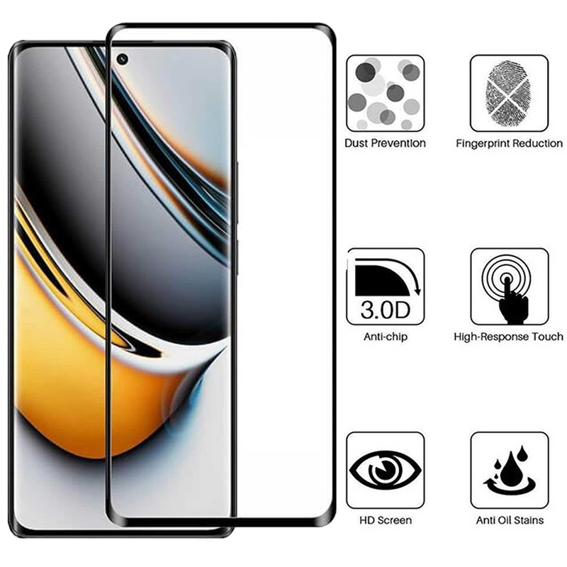 محافظ صفحه نمایش بوف مدل FullGlue-Max-G مناسب برای گوشی موبایل ریلمی Realme 11 Pro Plus/11 Pro/10 Pro Plus/ Narzo 60 Pro