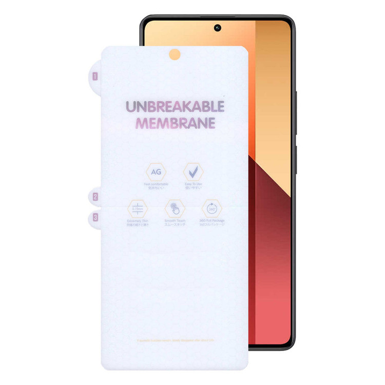 محافظ صفحه نمایش مات بوف مدل Hydrogel-Matte-G مناسب برای گوشی موبایل شیائومی Redmi Note 13 Pro 4G/5G / Note 13 4G/5G / Note 13R Pro