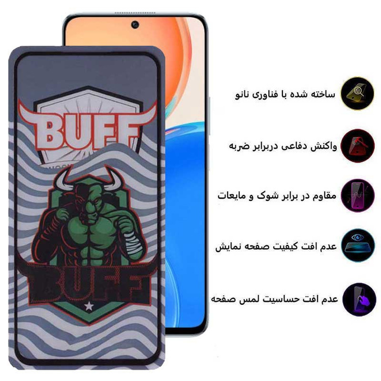 محافظ صفحه نمایش بوف مدل Super Power-G مناسب برای گوشی موبایل آنر X8 4G / 90 Lite 5G