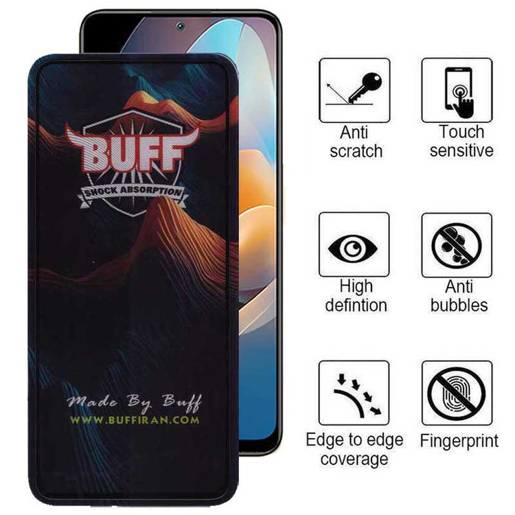 محافظ صفحه نمایش بوف مدل Mountain-G مناسب برای گوشی موبایل شیائومی Redmi Note 12 Pro Speed / Note 12R Pro / Note 12 Turbo