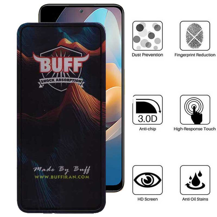 محافظ صفحه نمایش بوف مدل Mountain-G مناسب برای گوشی موبایل شیائومی Redmi Note 12 Pro Speed / Note 12R Pro / Note 12 Turbo