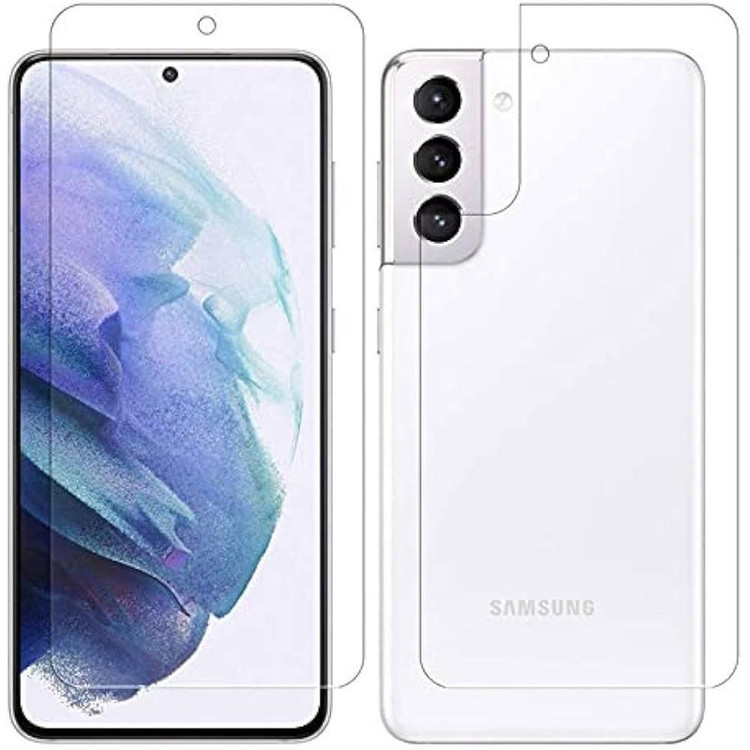 محافظ صفحه نمایش و پشت گوشی مات بوف مدل Hgm15 مناسب برای گوشی موبایل سامسونگ Galaxy S21 Plus