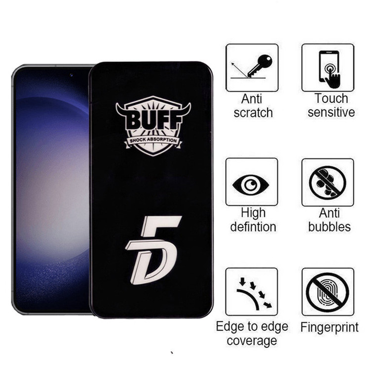 محافظ صفحه نمایش 5D بوف مدل F33-G مناسب برای گوشی موبایل سامسونگ Galaxy S23 FE/A54