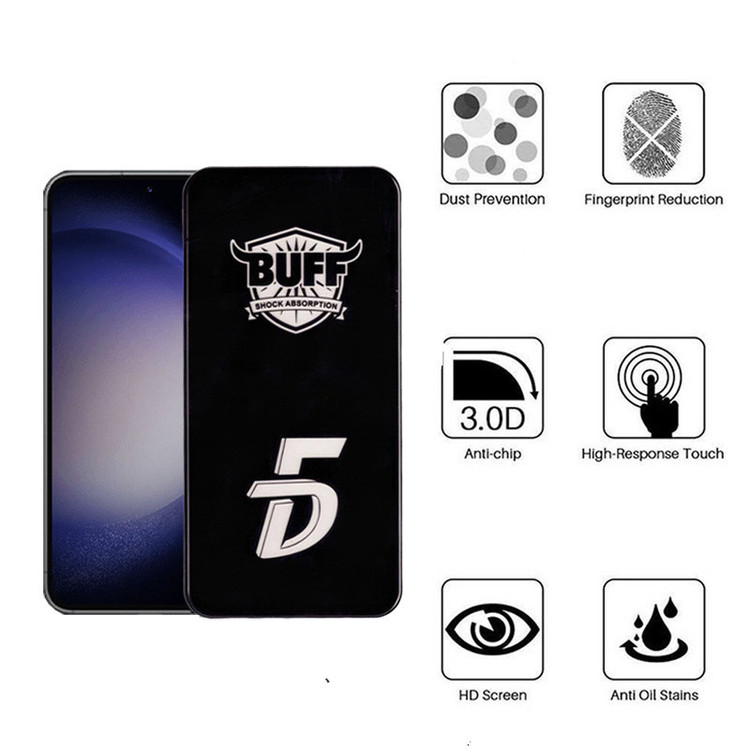محافظ صفحه نمایش 5D بوف مدل F33-G مناسب برای گوشی موبایل سامسونگ Galaxy S23 FE/A54