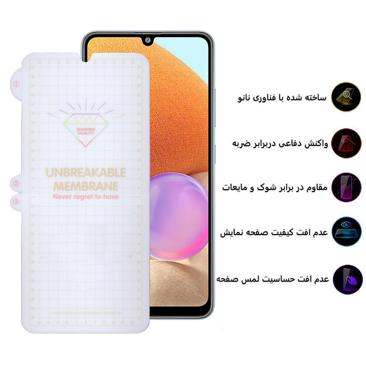 محافظ صفحه نمایش بوف مدل Hydrogel-G مناسب برای گوشی موبایل سامسونگ Galaxy a32 4G/A50/A30/M20
