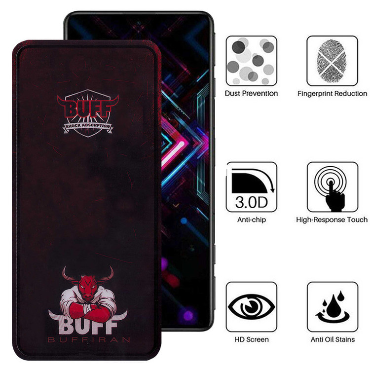 محافظ صفحه نمایش بوف مدل Muscle-Bull-G مناسب برای گوشی موبایل شیائومی Redmi K40 Gaming / K40 Pro Plus / K40 Pro / K40s / K40