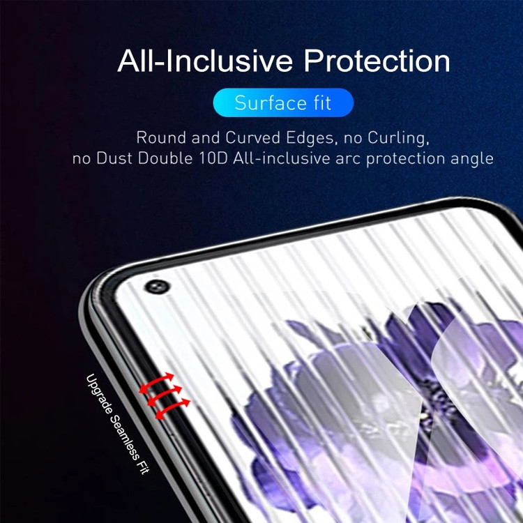 محافظ صفحه نمایش بوف مدل Hydrogel-G مناسب برای گوشی موبایل ناتینگ Phone 1 به همراه محافظ پشت گوشی