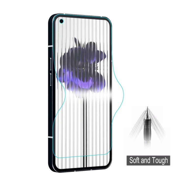 محافظ صفحه نمایش بوف مدل Hydrogel-G مناسب برای گوشی موبایل ناتینگ Phone 1 به همراه محافظ پشت گوشی