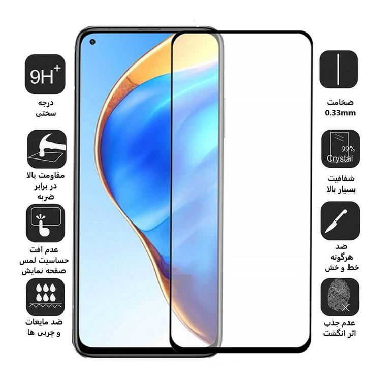 محافظ صفحه نمایش سرامیکی بوف مدل CF9 مناسب برای گوشی موبایل شیائومی Mi10T 5G/Mi 10T Pro 5G/Mi10T Lite 5G
