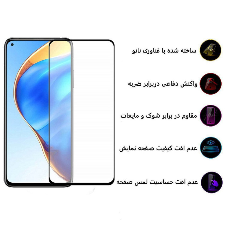 محافظ صفحه نمایش سرامیکی بوف مدل CF9 مناسب برای گوشی موبایل شیائومی Mi10T 5G/Mi 10T Pro 5G/Mi10T Lite 5G