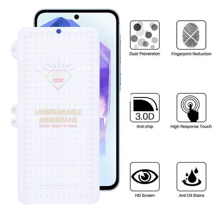 محافظ صفحه نمایش بوف مدل Hydrogel-G مناسب برای گوشی موبایل سامسونگ Galaxy A55 / A35