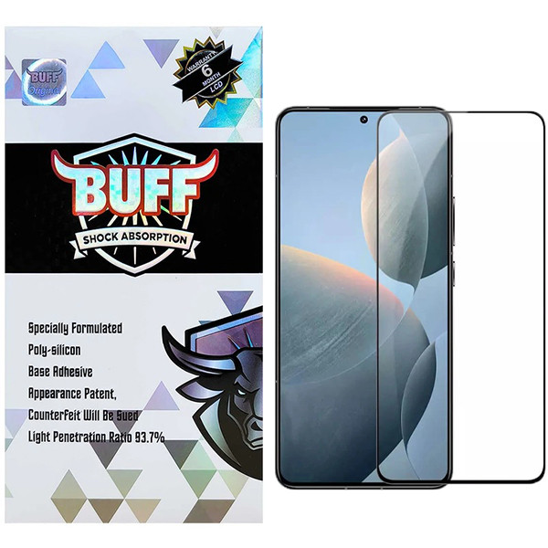 محافظ صفحه نمایش بوف مدل FullGlue-Max-Guarantee مناسب برای گوشی موبایل شیائومی Redmi Note 15 Pro