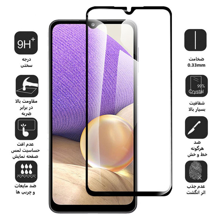 محافظ صفحه نمایش بوف مدل F33 مناسب برای گوشی موبایل سامسونگ Galaxy A32 5G / A12 / M12/ M32 5G