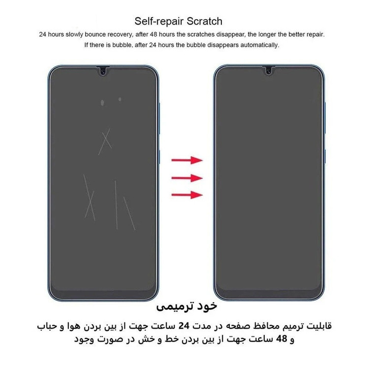 محافظ صفحه نمایش بوف مدل Hydrogel-Matte-Guarantee مناسب برای گوشی موبایل شیائومی Mi 15 Ultra / Mi 15s Pro