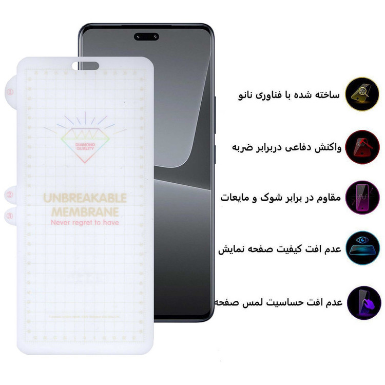 محافظ صفحه نمایش بوف مدل Hydrogel-G مناسب برای گوشی موبایل شیائومی Civi 2 /13 Lite