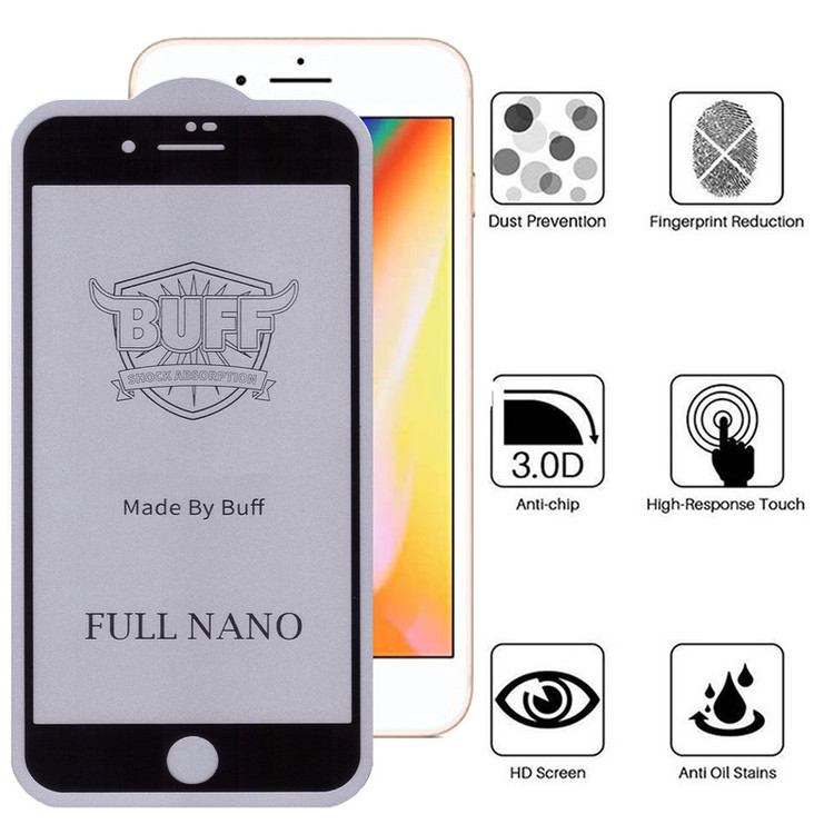 محافظ صفحه نمایش بوف مدل Full Nano-G مناسب برای گوشی موبایل اپل iPhone 8 Plus / 7 Plus