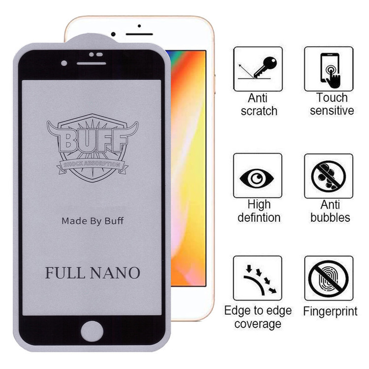 محافظ صفحه نمایش بوف مدل Full Nano-G مناسب برای گوشی موبایل اپل iPhone 8 Plus / 7 Plus