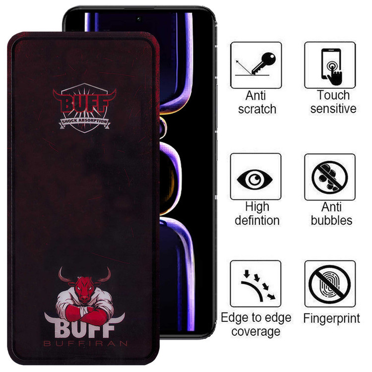 محافظ صفحه نمایش بوف مدل Muscle-Bull-G مناسب برای گوشی موبایل شیائومی Redmi K60 / K60 Pro / K60E