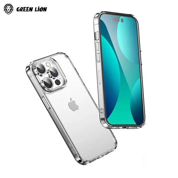 محافظ صفحه نمایش گرین لاین مدل 4in1 DF Pack مناسب برای گوشی موبایل اپل iPhone 16 Pro