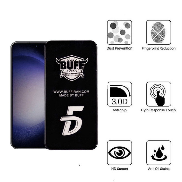 محافظ صفحه نمایش 5D بوف مدل F33-G مناسب برای گوشی موبایل سامسونگ Galaxy S23 FE