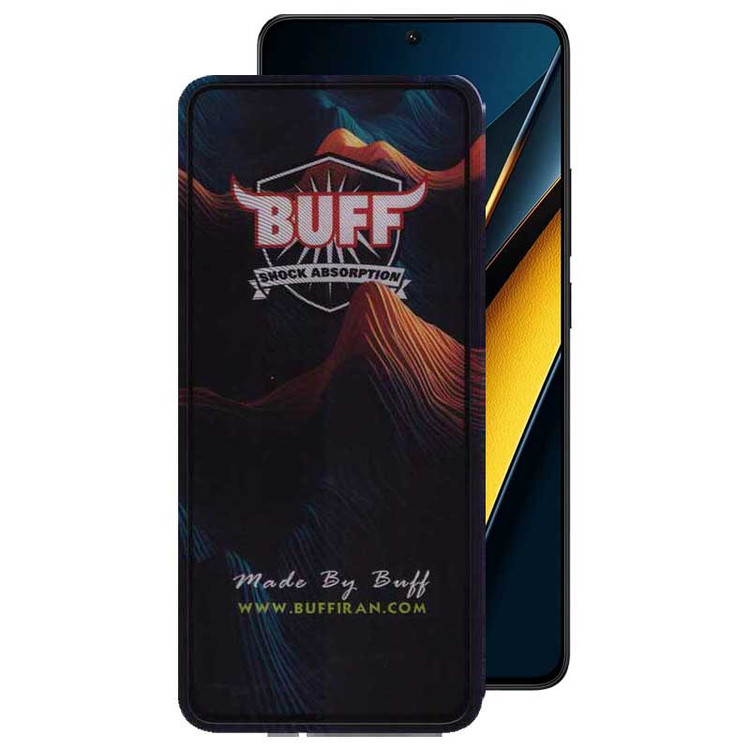محافظ صفحه نمایش 5D بوف مدل Mountain-G مناسب برای گوشی موبایل شیائومی Poco X6 Pro 5G / Poco X6 5G / Poco M6 Pro 4G