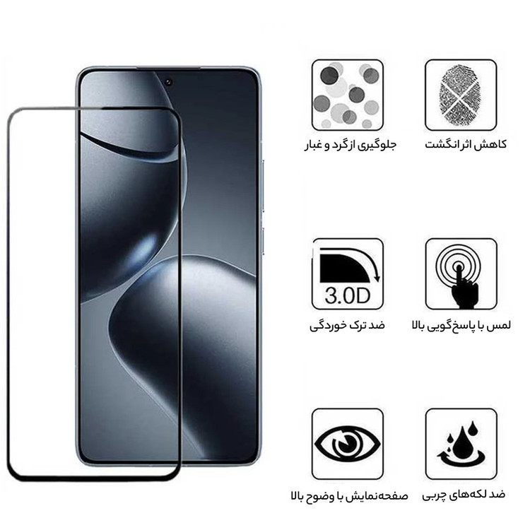 محافظ صفحه نمایش بوف مدل Ceramic-G مناسب برای گوشی موبایل شیائومی 14T Pro / 14T / Redmi K70 Ultra