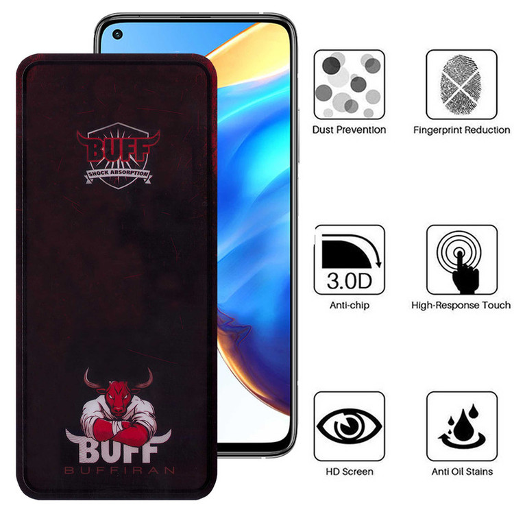 محافظ صفحه نمایش بوف مدل Muscle-Bull-G مناسب برای گوشی موبایل شیائومی Mi 10T Pro 5G / Mi 10T 5G / Mi 10T Lite 5G