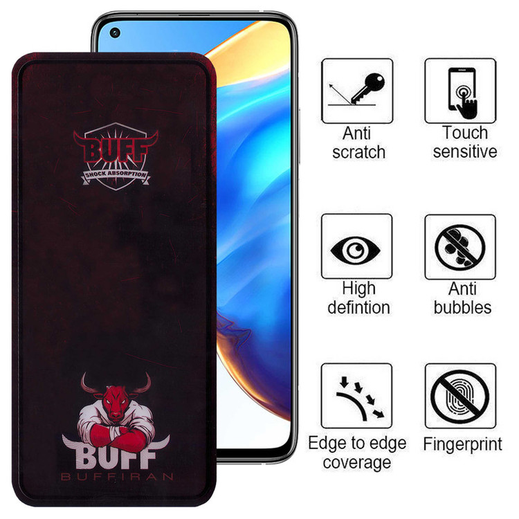 محافظ صفحه نمایش بوف مدل Muscle-Bull-G مناسب برای گوشی موبایل شیائومی Mi 10T Pro 5G / Mi 10T 5G / Mi 10T Lite 5G