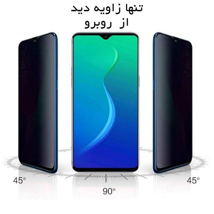 محافظ صفحه نمایش حریم شخصی بوف مدل Pr33 مناسب برای گوشی موبایل اپل Iphone 12