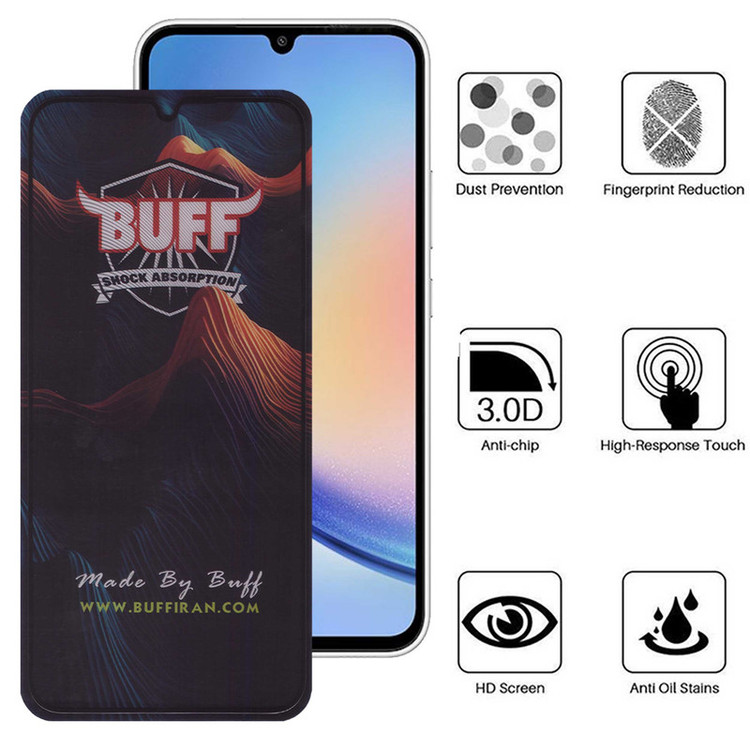 محافظ صفحه نمایش بوف مدل Mountain-G مناسب برای گوشی موبایل سامسونگ Galaxy A34
